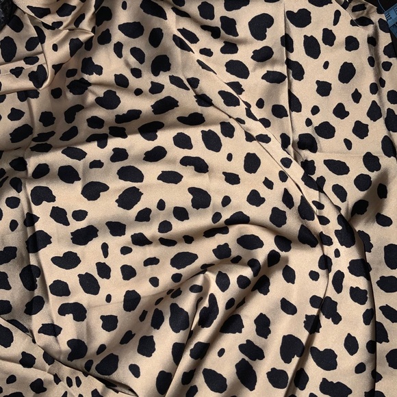 Leopard Midi Skirt high elastic waist - Picture 2 of 8